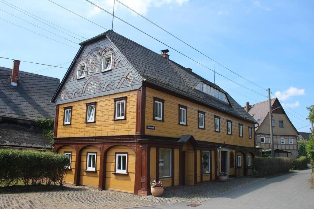 Maisonette-Fewo Fritz Mit Infrarotsauna Großschönau Eksteriør bilde