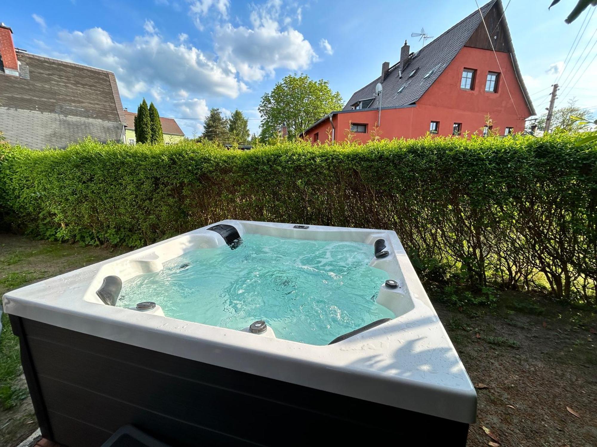 Maisonette-Fewo Fritz Mit Infrarotsauna Großschönau Eksteriør bilde